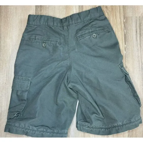 Boy Scouts Of America Youth Shorts Cotton Polyester Green Size 10 - Picture 3 of 3